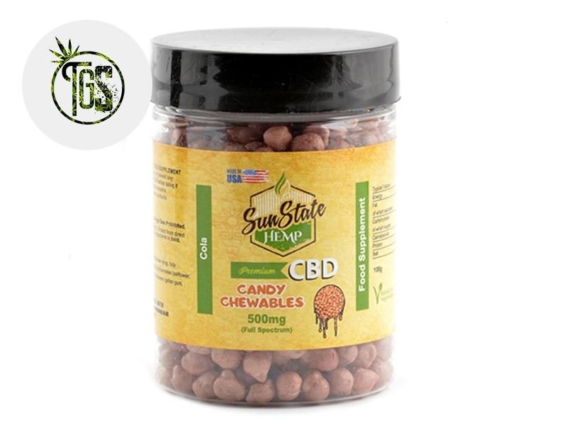 Chewing-gums CBD Chewing-gums Cola CBD Sunstate