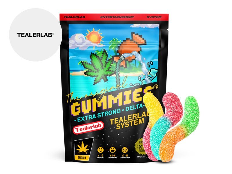 Gummies THC Gummies Worms Delta 9 TealerLab