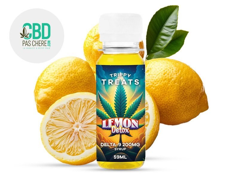 Sirops THC Concentré Lemon Delta 9 Trippy Treats