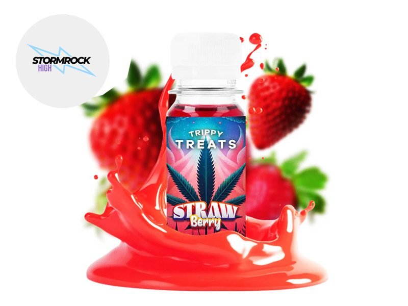 Sirops THC Sirop Fraise THC Trippy Treats