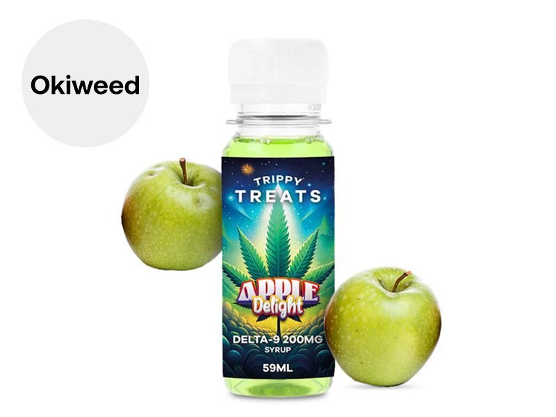 Sirops THC Syrup Apple Delta 9 Trippy Treats
