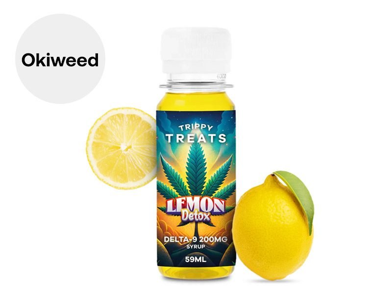 Sirops THC Syrup Lemon Delta 9 Trippy Treats