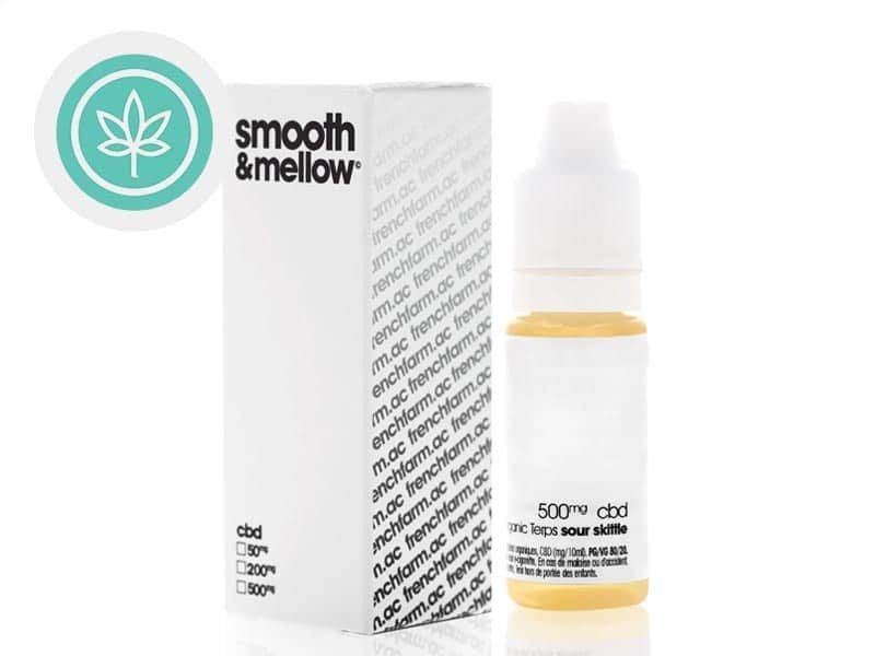 E-liquide CBD E-liquide Sour Skittle CBD (500mg) French Farm