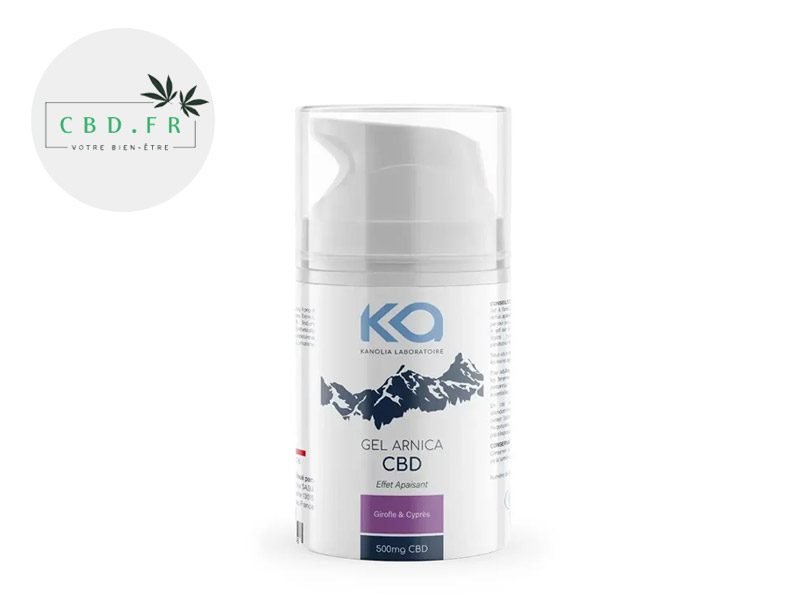 Crème CBD Gel Arnica CBD Kanolia