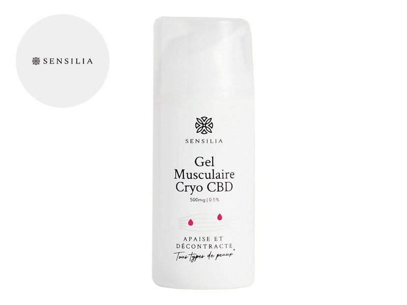 Crème CBD Gel Musculaire CBD Sensilia