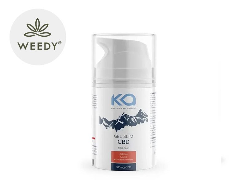 Crème CBD Gel Slim amaincissant au CBD Kanolia