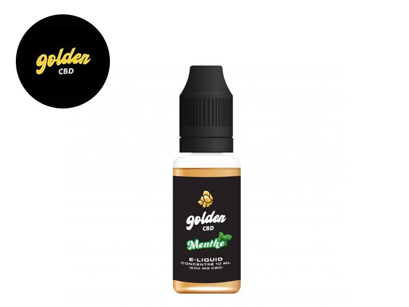 E-liquide CBD E-liquide Menthe CBD (200mg) Golden CBD