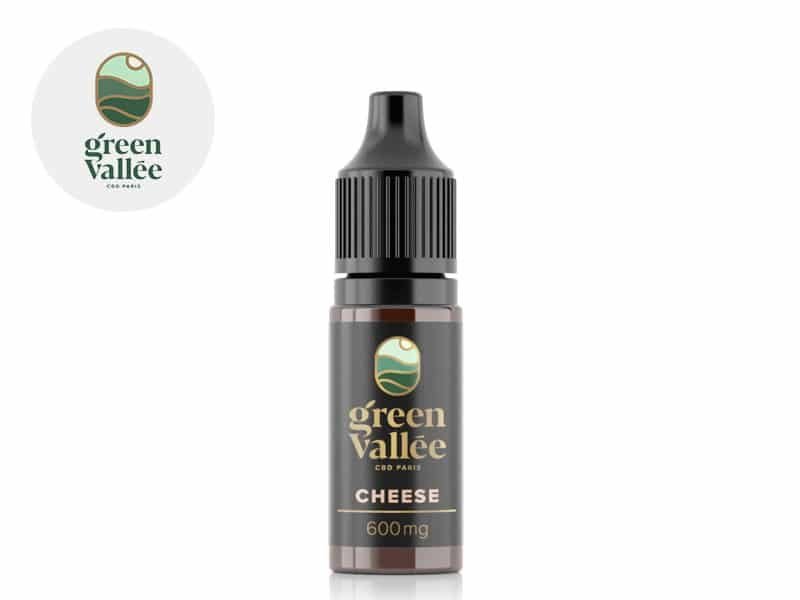 E-liquide CBD E-liquide Cheese CBD (600mg) Green Vallée