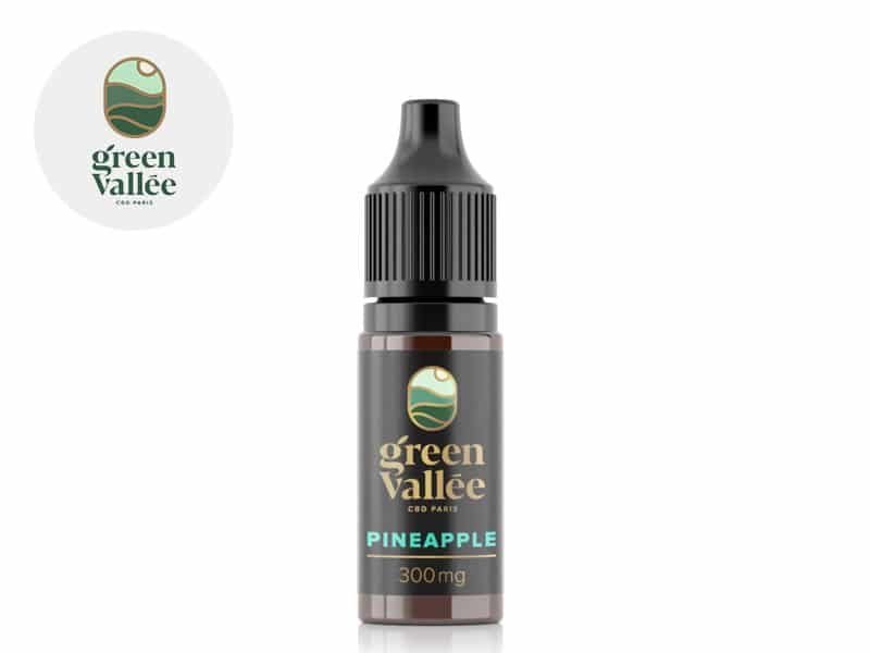 E-liquide CBD E-liquide Pineapple CBD (300mg) Green Vallée