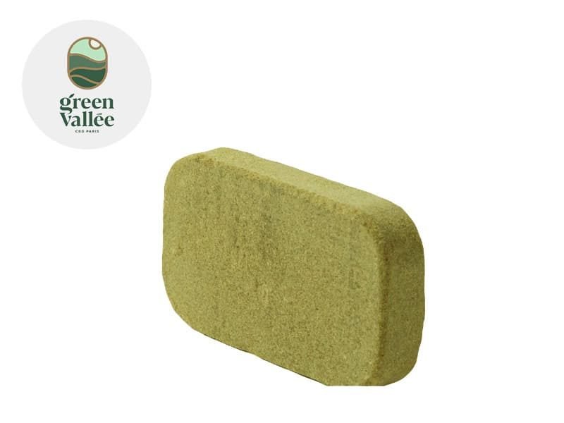 Haschich CBD Pollen Crystal White CBD 10% Green Vallée
