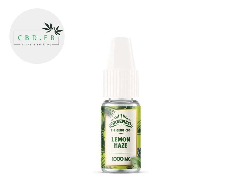 E-liquide CBD E-liquide Lemon Haze CBD (500mg) Greeneo