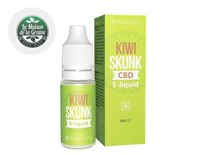 E-liquide CBD E-liquide Kiwi Skunk CBD (600mg) Harmony