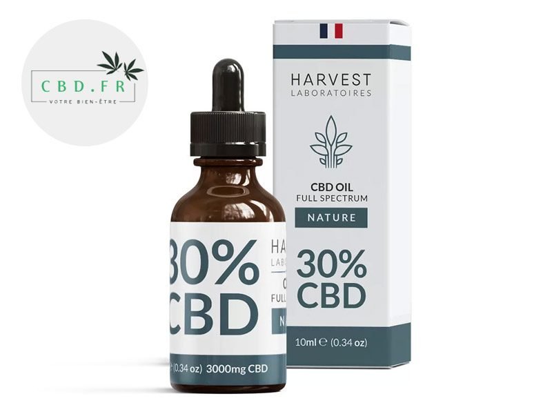 Huile CBD Huile CBD 30% bio Harvest Laboratoires