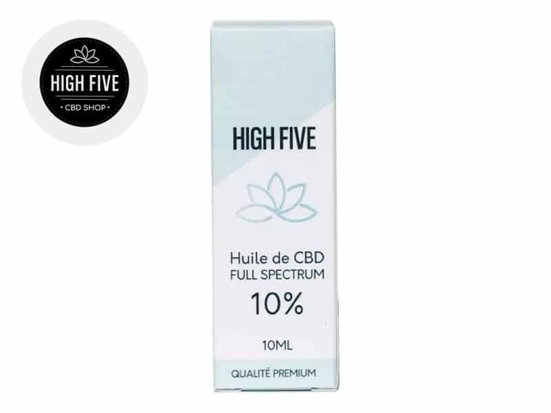 Huile CBD Huile CBD 10% bio High Five