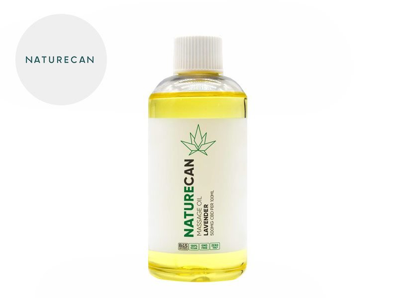 Crème CBD Huile de massage CBD Naturecan