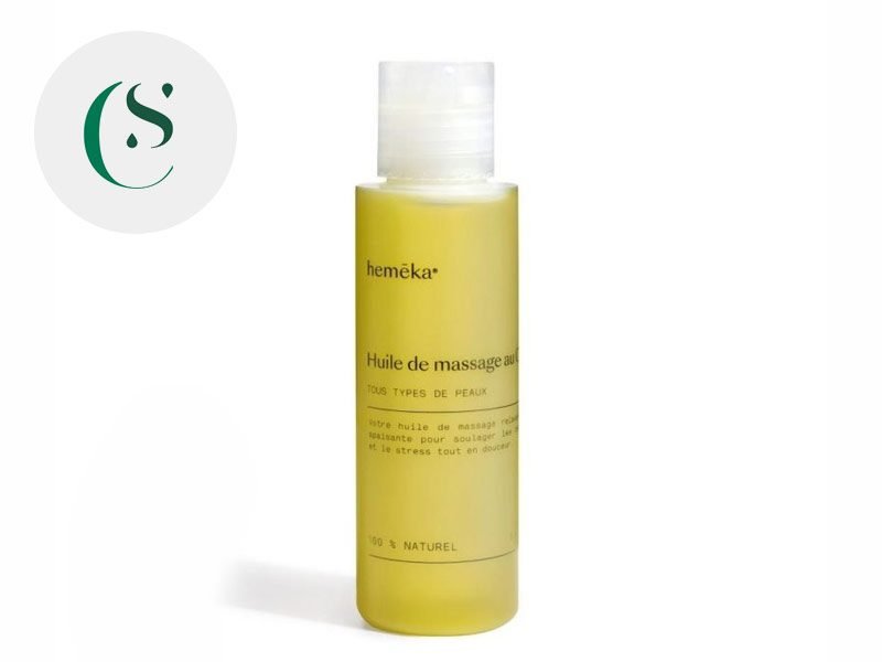 Crème CBD Huile de massage CBD Hemeka