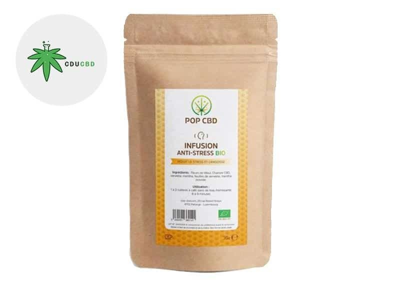 Infusion CBD Infusion CBD chanvre Anti-stress Pop CBD