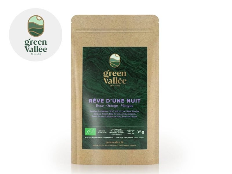 Infusion CBD Infusion CBD Rêve d'une Nuit Green Vallée