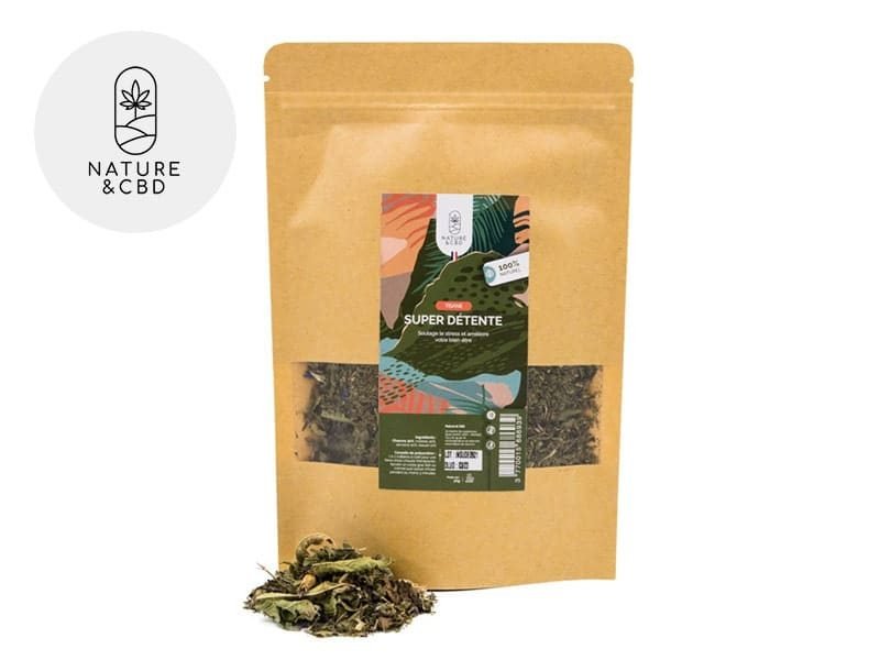 Infusion CBD Infusion CBD Super Détente Nature et CBD
