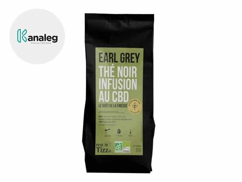 Infusion CBD Infusion CBD Thé bio Earl Grey Tizz