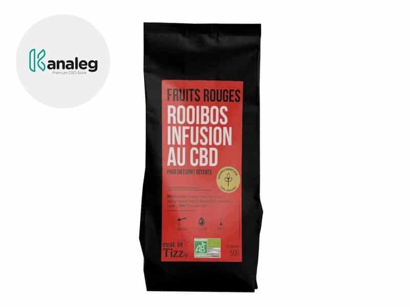Infusion CBD Infusion CBD Thé bio Fruits Rouges Tizz