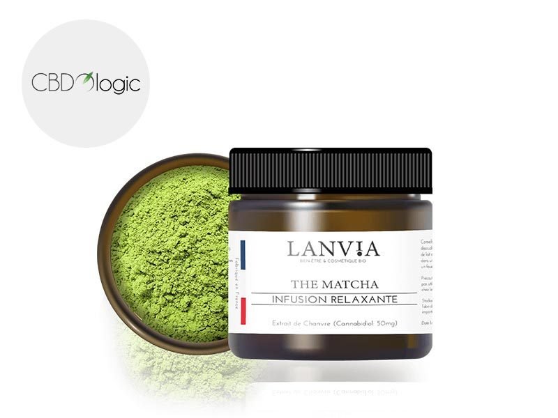 Infusion CBD Infusion CBD Thé Matcha Lanvia