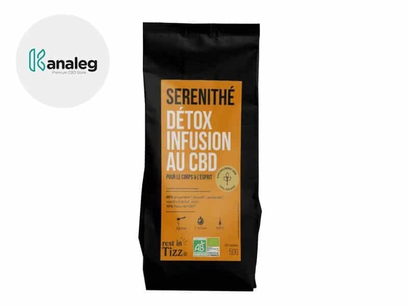Infusion CBD Infusion CBD Tisane bio Sérénithé Tizz