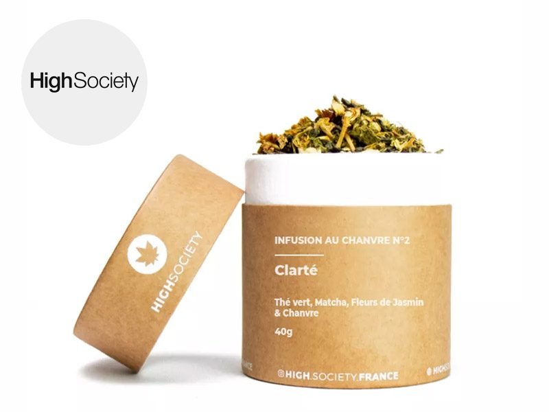 Infusion CBD Infusion CBD Tisane Clarté High Society