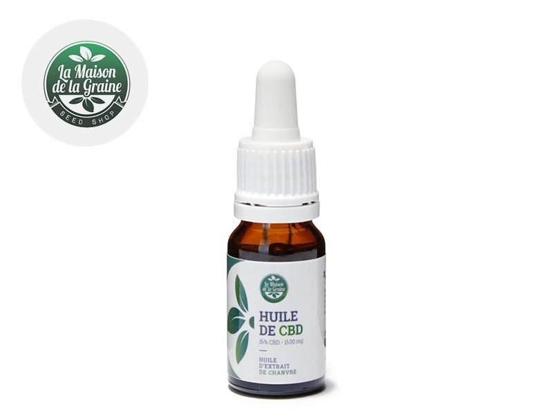 Huile CBD Huile CBD 15% bio La Maison De La Graine
