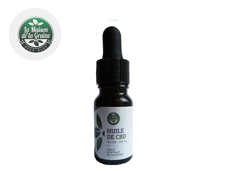 Huile CBD Huile CBD 30% bio La Maison De La Graine