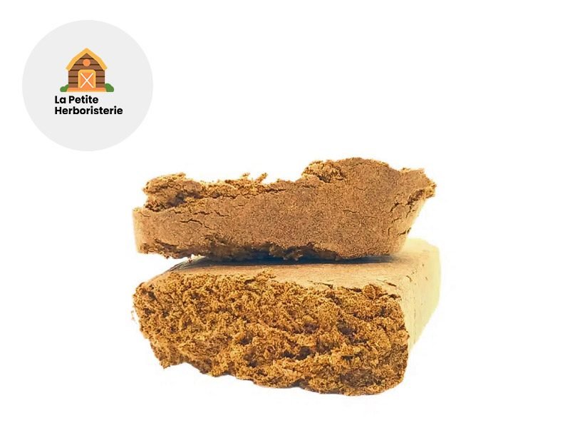 Haschich CBD Résine Critical Haze CBD THCA La Petite Herboristerie