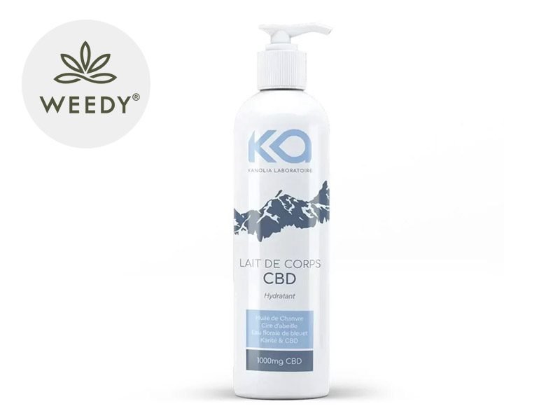 Crème CBD Lait pour le corps au CBD Kanolia
