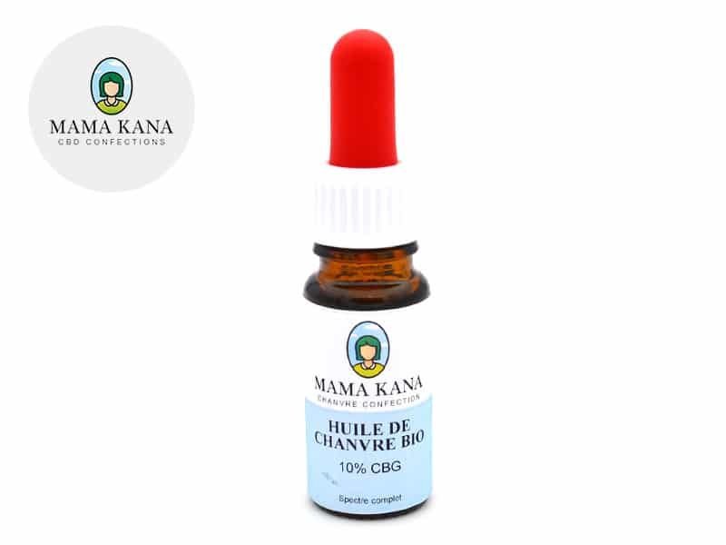 Huile CBD Huile CBG 10% bio Mama Kana