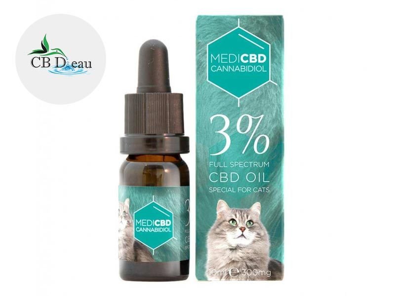 Huile CBD pour animaux Huile CBD Chat 3% MediCBD