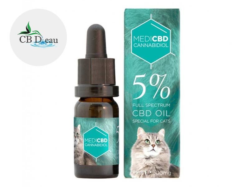 Huile CBD pour animaux Huile CBD Chat 5% MediCBD