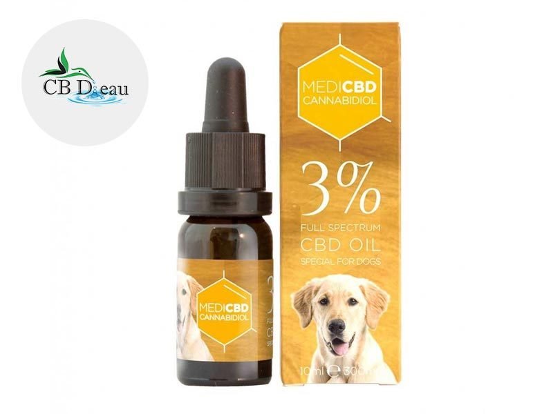 Huile CBD pour animaux Huile CBD Chien 3% MediCBD