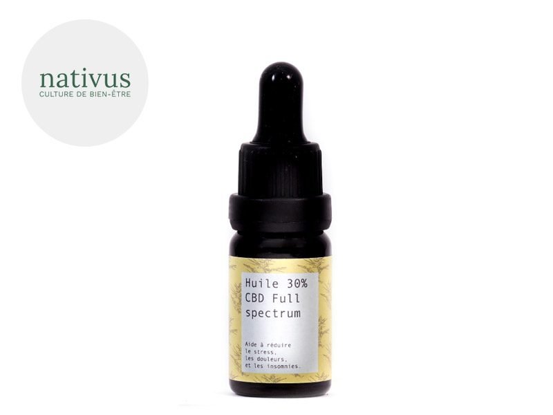 Huile CBD Huile CBD 30% bio Nativus