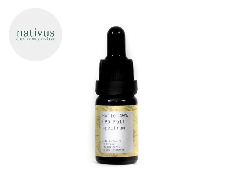 Huile CBD Huile CBD 40% bio Nativus