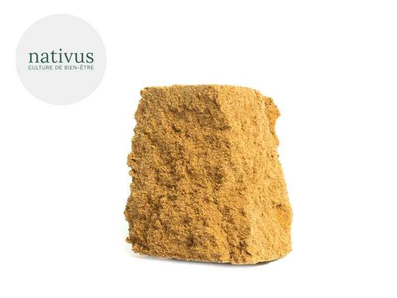 Haschich CBD Pollen Aya CBG 19% Nativus