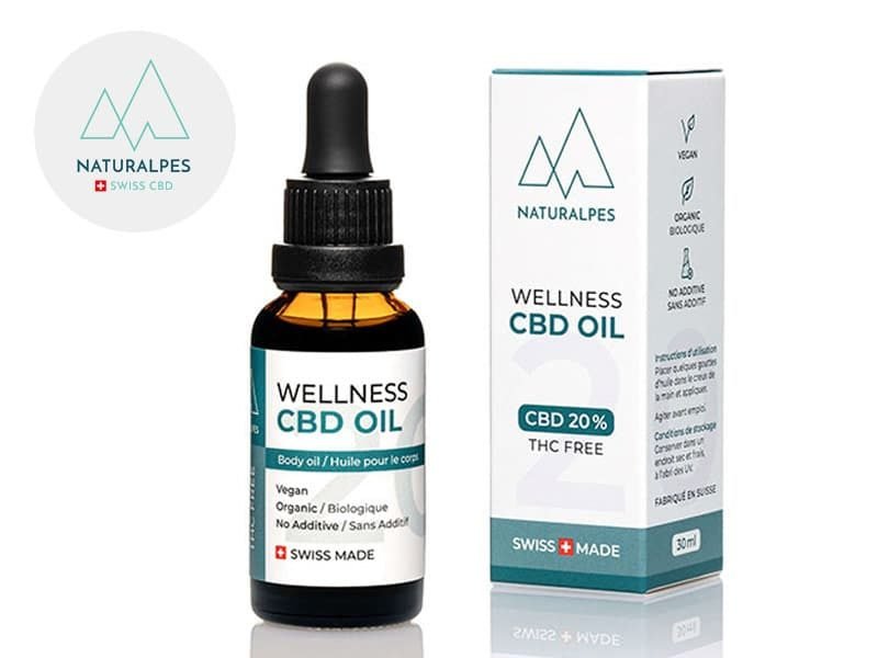 Huile CBD Huile CBD 20% bio Wellness Naturalpes