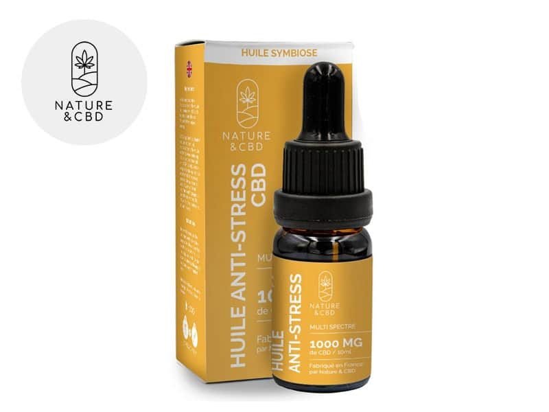 Huile CBD Huile CBD 10% bio (Anti-Stress) Nature et CBD