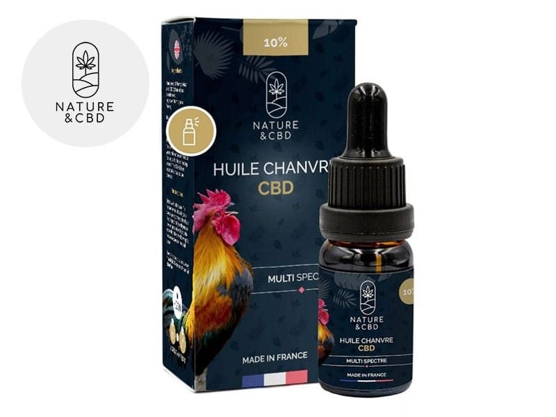 Huile CBD Huile CBD 10% bio (huile de chanvre) Nature et CBD