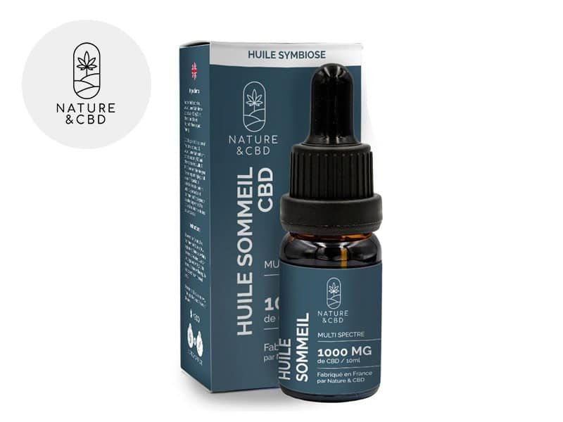 Huile CBD Huile CBD 10% bio (Sommeil) Nature et CBD