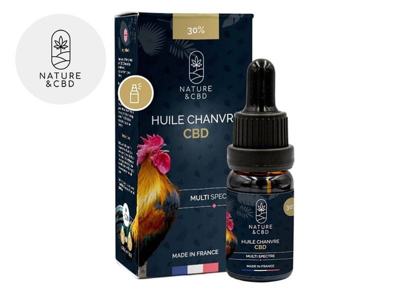Huile CBD Huile CBD 30% bio (huile de chanvre) Nature et CBD