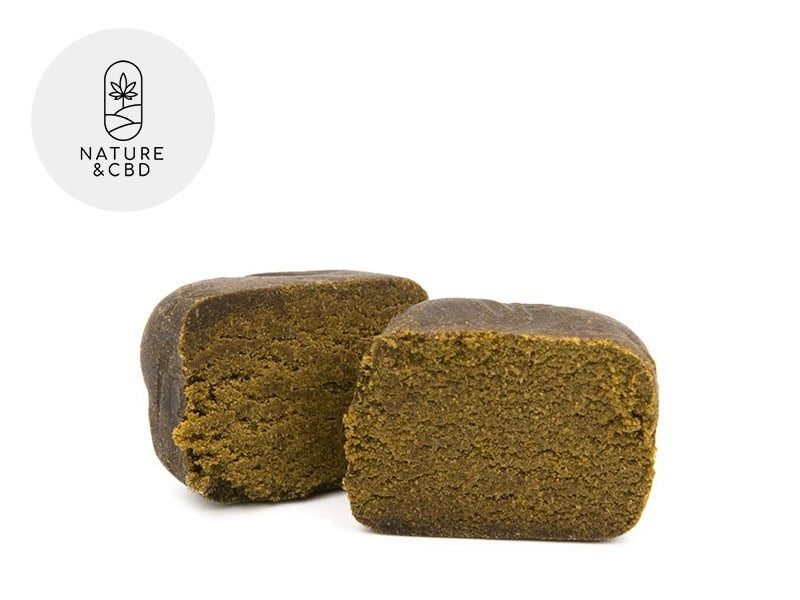 Haschich CBD Résine Amnesia CBD 10% Nature et CBD
