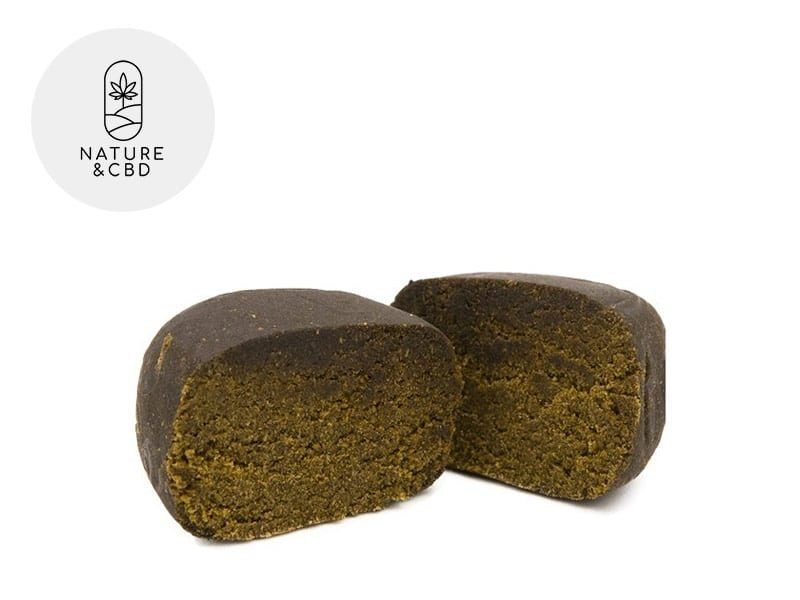 Haschich CBD Résine Big Cheese CBD 10% Nature et CBD