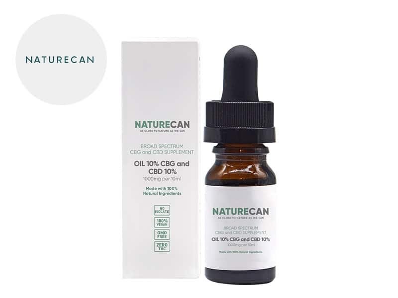Huile CBD Huile MCT CBD 10% bio Naturecan