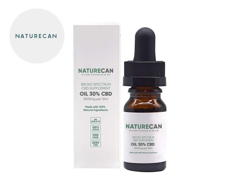 Huile CBD Huile MCT CBD 30% bio Naturecan