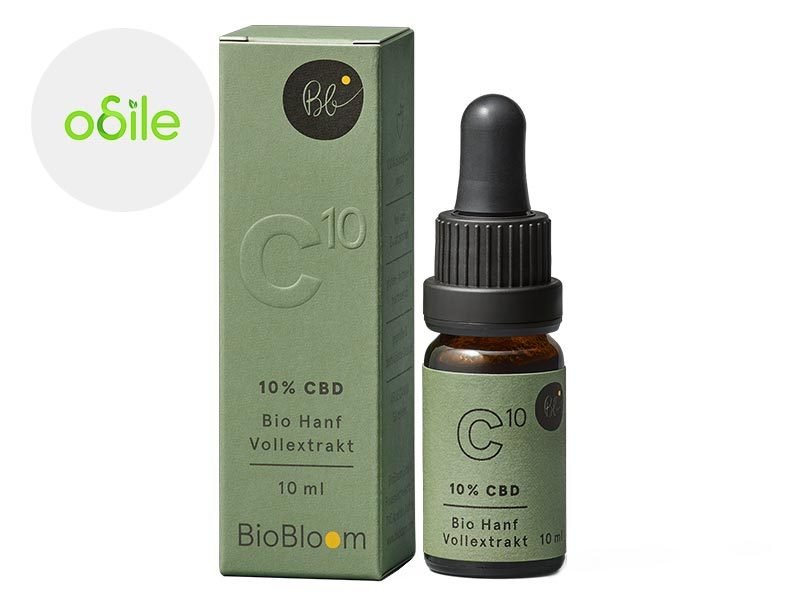 Huile CBD Huile CBD 10% bio Odile Green