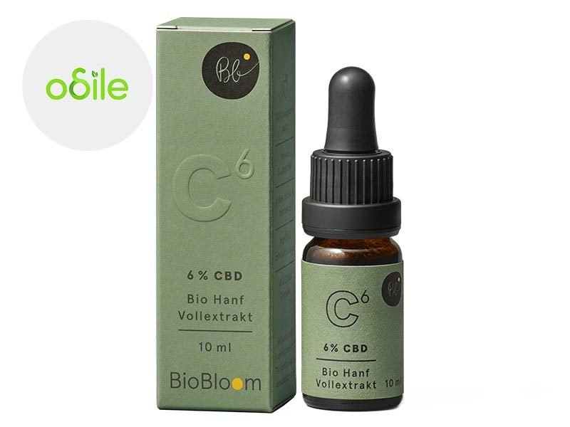 Huile CBD Huile CBD 6% bio Odile Green